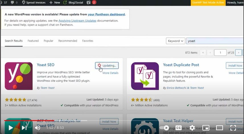 Yoast seo plugin