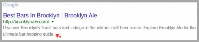 optimising meta description